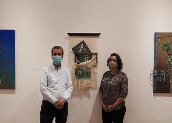 معرض الفنانين التشكيليين نادية أوشاطر وأحمد حروز