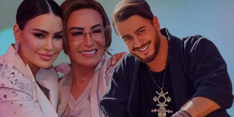 المجرد يتفاعل مع  صديقته مصممة المجوهرات مريم الأبيض لحظة افتتاح مشروعها الجديد