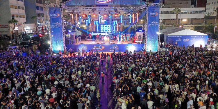 الدورة ال19 لمهرجان الشواطئ لاتصالات المغرب استقطبت عشرة ملايين زائر
