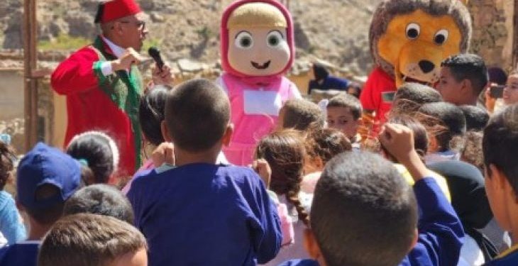 زلزال الحوز.. للأطفال نصيب من التنشيط الثقافي والدعم النفسي
