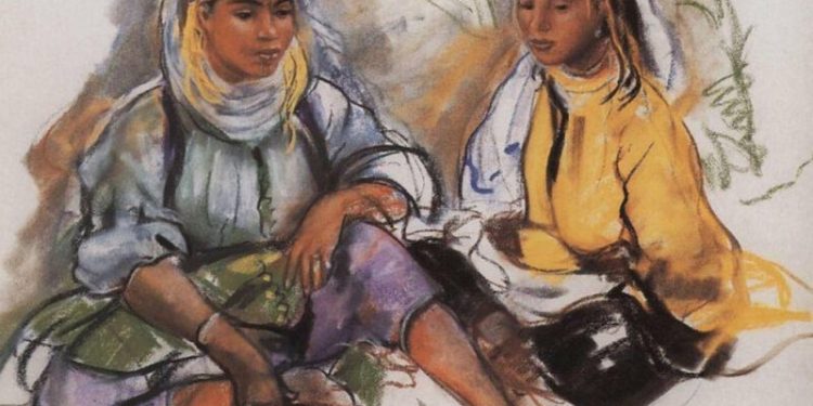 لوحة نادرة لزينايدا سيريبرياكوفا معروضة للبيع بالمزاد العلني