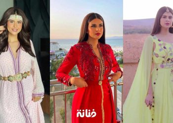 أجمل إطلالات الفنانة سلمى رشيد بالقفطان المغربي (صور)