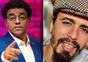 بسبب الكاميرا خفية٠٠هاشم بسطاوي يقذف مراد العشابي ويصفه ب”دمدومة”