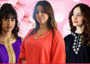 أزياء فنانة..تشكيلة مميزة تجمع بين العصري والتقليدي في شهر رمضان