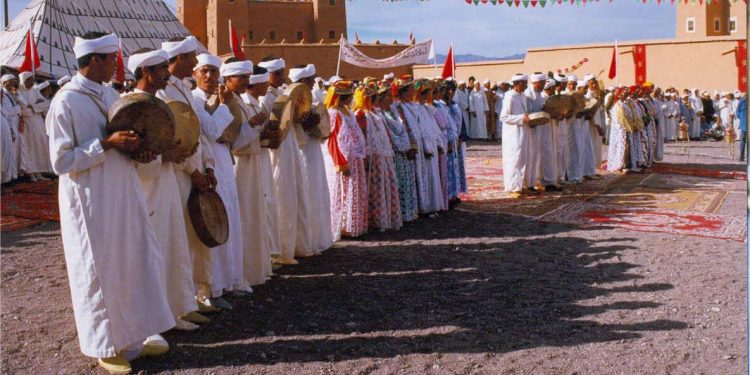 تنظيم المهرجان الوطني لفنون أحواش  بورزازات