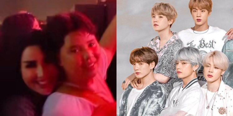 بالصور..سعيدة شرف رفقة ابنها في عرض فرقة BTS بمهرجان موازين