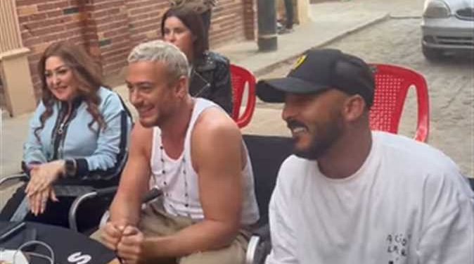 الفنانة المصرية نهال عنبر تشارك سعد لمجرد في عمله الجديد