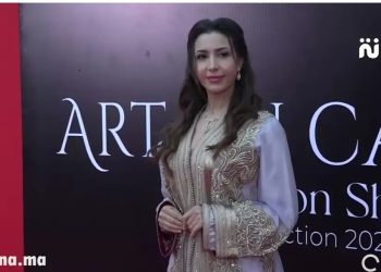 إطلالات متميزة وجذابة لأشهر النجوم المغاربة في الدورة 9 لفن القفطان بالرباط “art du caftan”