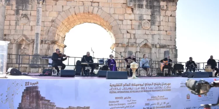 تنظيم مهرجان وليلي الدولي لموسيقى العالم التقليدية