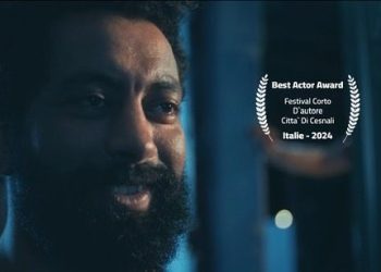 سعيد الدحماني يتوج بجائزة أفضل ممثل في مهرجان Corto D’autore Di Cesnali بإيطاليا