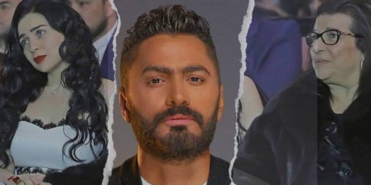 تامر حسني ينعي مي عز الدين في وفاة والدتها..