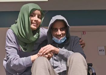 خديجة تعلن عن تدهور الحالة الصحية لزوجها ..تفاصيل