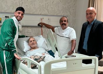 محسن الناشط يدخل خط مرض الفنان محمد الخلفي (صور)