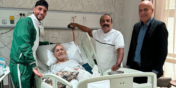 محسن الناشط يدخل خط مرض الفنان محمد الخلفي (صور)