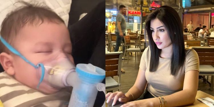 ابن ماجدة الغماري يتعرض إلى فيروس..وهذا هو جديد حالته الصحية