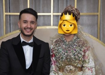بكلمات رومانسية..عماد بنعمر يعايد زوجته بمناسبة عيد زواجهما