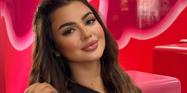 دينا أقصبي ترزق بمولودها الأول..فيديو