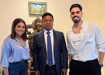 الإخوة بلمير يلتقيان بسفير جمهورية الهند بالمغرب (صور)