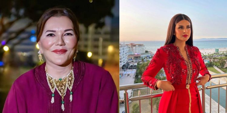 سلمى رشيد تتغزل بأناقة الأميرة لالة حسناء..صورة