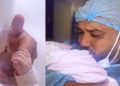 بالفيديو..الزوبير هلال يرزق بمولودته الأولى “كنزة”