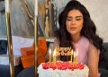 بالصور..سلمى رشيد تحتفل بعيد ميلادها 31