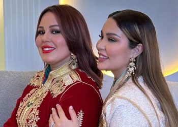 عبير براني تعايد شقيقتها كوثر بمناسبة عيد ميلادها