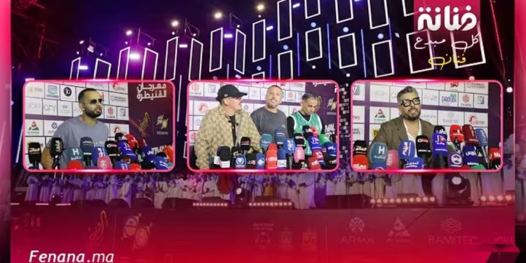 رفقة ثلة من الفنانين المغاربة..حاتم عمور يحيي الدورة الأولى من المهرجان الوطني للقنيطرة: “كنت فرحان والجمهور مبهر”