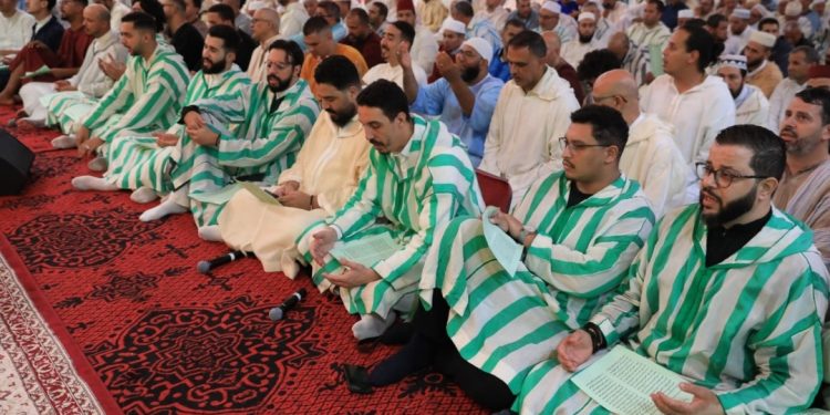 على الطريقة البودشيشية..احتفال روحي مهيب بذكرى المولد النبوي الشريف