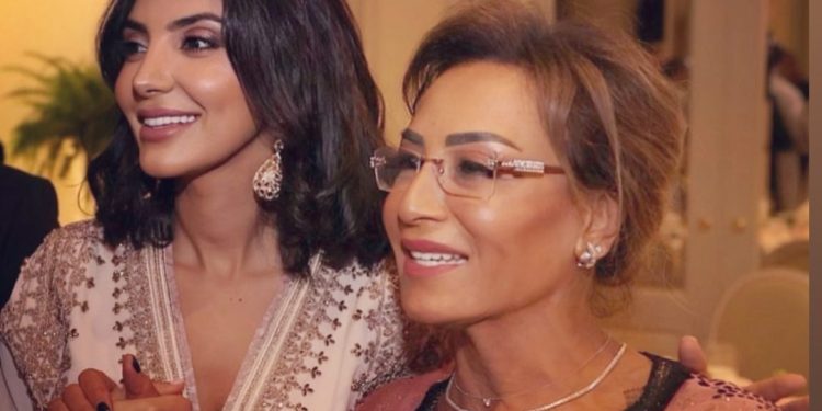 نزهة الركراكي تعايد زوجة إبنها سعد لمجرد: “أحبك كثيرا”
