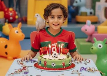 بسمة بوسيل توجه رسالة إلى إبنها في عيد ميلاده: “يارب نشوفك لاعب كرة كبير “