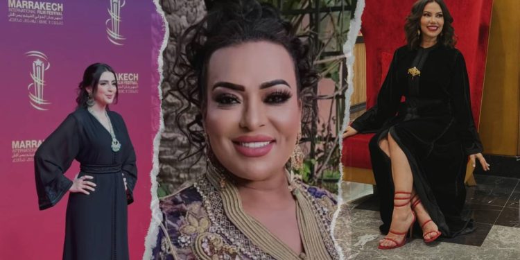 تألّق الفنانات المغربيات بالقفطان على السجادة الحمراء بمهرجان مراكش الدولي للفيلم