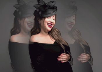 صفاء الرايس تشكر جمهورها بعد التهاني على خبر حملها… وزوجها يظهر بجانبها بملامح مخفية