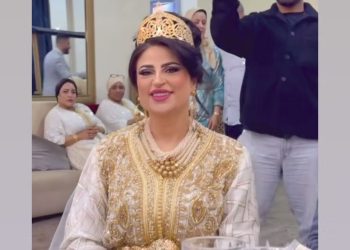 فايزة الطاهري تحتفل بعقيقة ابنتها سكينة (فيديو)