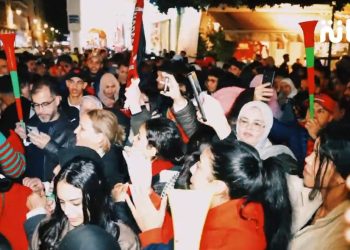 من شوارع الرباط..المغربيات يرقصن دعما للمنتخب المغربي