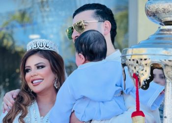 فاطمة الزهراء لحرش تحتفل بعقيقة ابنتها وسط أجواء عائلية