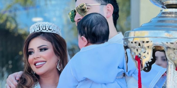 فاطمة الزهراء لحرش تحتفل بعقيقة ابنتها وسط أجواء عائلية