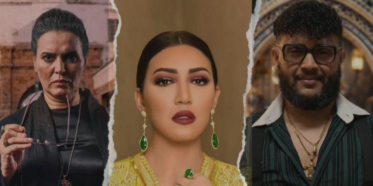 أسماء لمنور تشيد بآداء لديب وعادل أبا تراب في الدراما الرمضانية