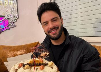 نعمان بلعياشي يحتفل بعيد ميلاده الـ33
