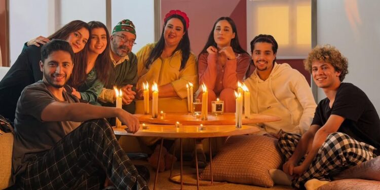 سكينة درابيل تشيد بأجواء تصوير مسلسل “مبروك علينا”