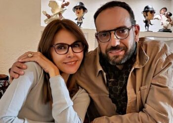 سعد التسولي وفاطمة خير يحتفلان بربع قرن من الحب والوفاء