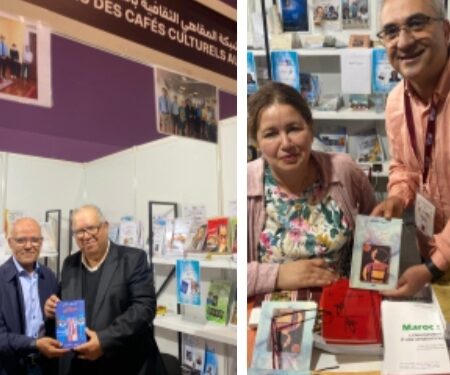 المقاهي الثقافية في قلب معرض الكتاب بالرباط
