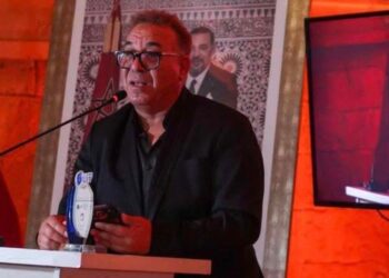 تكريم إدريس الروخ في مهرجان الفيلم الجامعي بورزازات