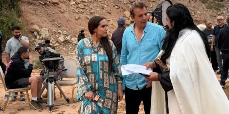 نادية آيت تتصدر بطولة مسلسل “بنت الجنان” للمخرج حميد زيان