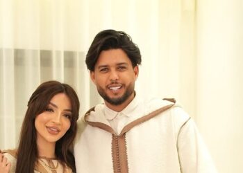 علاء الدين أوبراهيم يحتفل بعيد الأب بعد إعلانه حمل زوجته