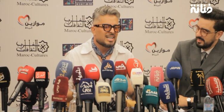 حاتم عمور: “أنا فخور بمشاركتي في موازين/ الشامي فنان كبير/ العالم كله حاضينا”