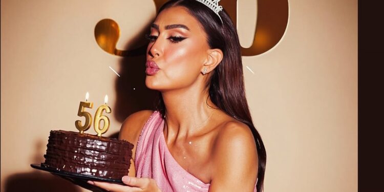 بإطلالة ساحرة..غادة عبد الرازق تحتفل بعيد ميلادها الـ56