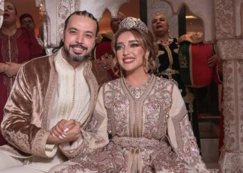 الكريني يحتفل بذكرى زواجه من جميلة البدوي برسالة رومانسية
