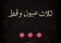 “ثلاث عيون فقط”.. عرض مسرحي يجمع أسماء فنية بارزة..تفاصيل