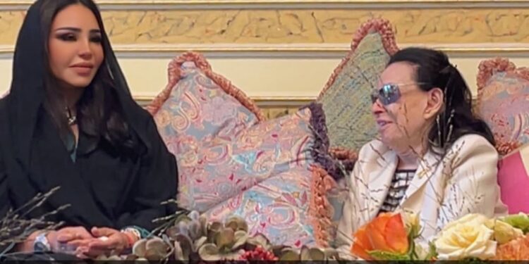 أحلام الشامسي تلتقي نجاة الصغيرة..صورة