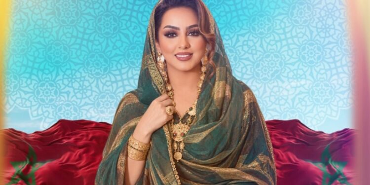 زينة الداودية تلتقي جمهورها بمدينة السمارة احتفالا بذكرى عيد الوحدة